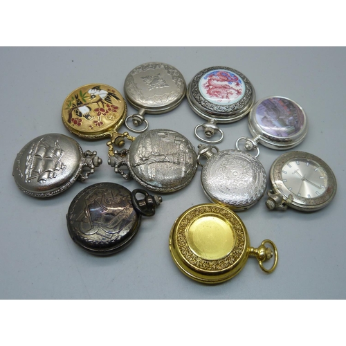 931 - Ten pocket watches