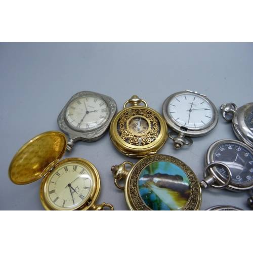 932 - Ten pocket watches