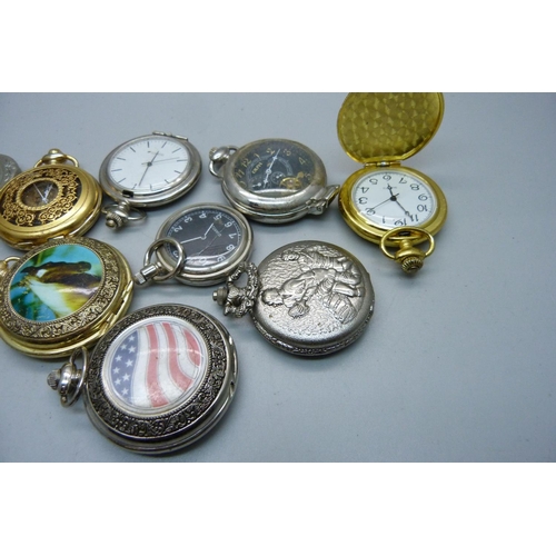 932 - Ten pocket watches