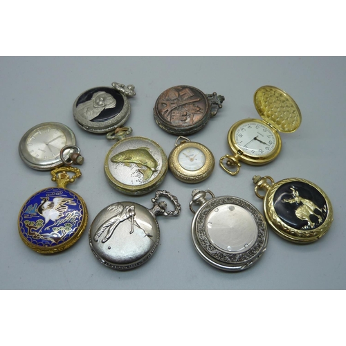 935 - Ten pocket watches