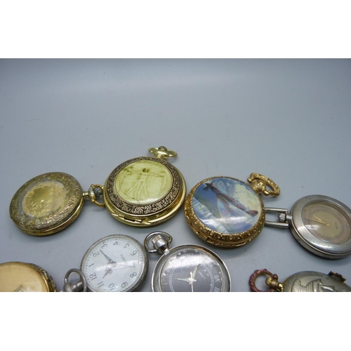 936 - Ten pocket watches