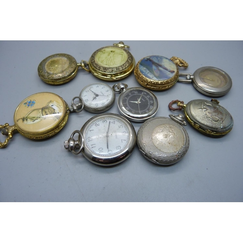 936 - Ten pocket watches