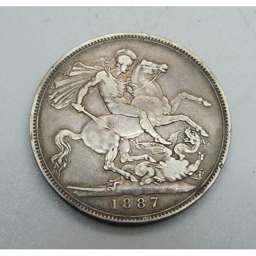 992 - An 1887 crown