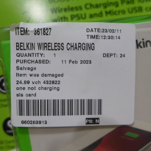 3104 - Belkin Wireless Charging Pads (10w) (286-222) * This lot is subject to VAT