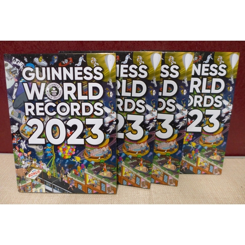 3108 - 4 Guinness World Records Books (2023) (288-186) * This lot is subject to VAT