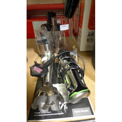 3180 - Braun Hand Blender (286-81) * This lot is subject to VAT