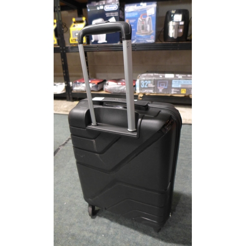 3206 - American Tourister Jetdriver Black Carry-On 55cm 4 Wheel Spinner Hardside Suitcase (288-293) * This ... 