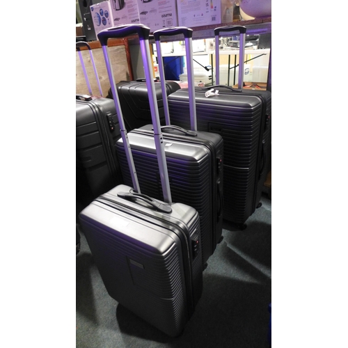 3207 - Rock Pacific 3 Piece Luggage Set, original RRP £141.66 + VAT (286-189) * This lot is subject to VAT