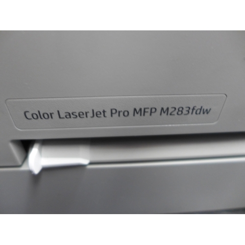 3252 - Hp Colour Laserjet Pro Printer MFP (model:- M283FDW), original RRP £344.99 + VAT (286-36) * This lot... 