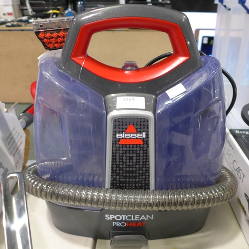 3264 - Bissell Spot Cleaner (model:- 36981), original RRP £99.99 + VAT (286-45) * This lot is subject to VA... 