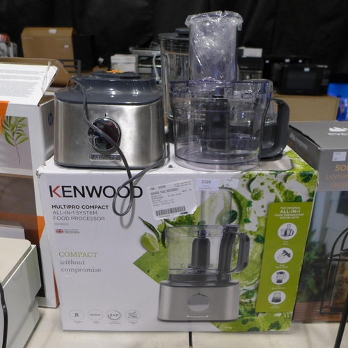 3269 - Kenwood Multipro Food Processor    (288-286) * This lot is subject to VAT