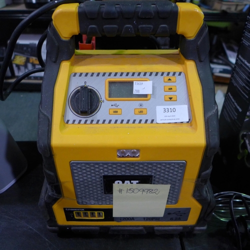 3310 - Cat Jump Starter 1200 AMP (model:- CJ1000DXT) (288-273) * This lot is subject to VAT