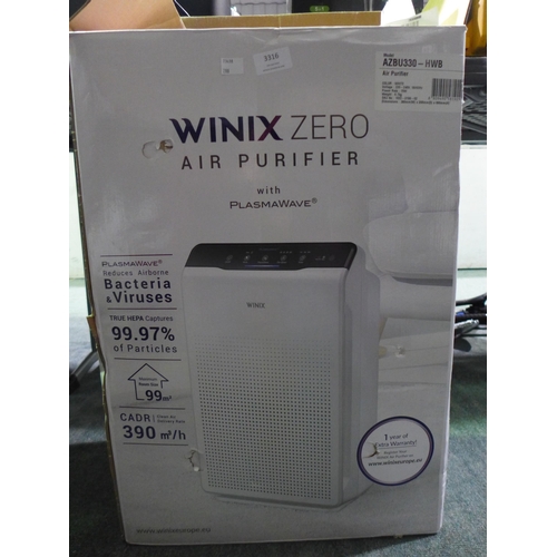 3316 - Winix Zero Air Purifier, original RRP £149.99 + VAT (288-185) * This lot is subject to VAT