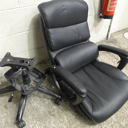 3340 - La-Z-Boy Air Exec Chair (model:- 51537), original RRP £184.99 + VAT (288-28) * This lot is subject t... 