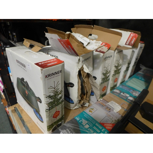 3360 - 6 Comfort Christmas Tree Stands (288-37-43) * This lot is subject to VAT