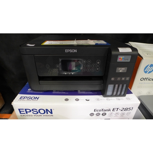 3379 - Epson ET-2851 Ink Jet Printer, original RRP £184.99 + VAT (288-62) * This lot is subject to VAT