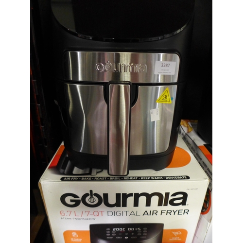 3387 - Gourmia Air Fryer (7QT) (288-134) * This lot is subject to VAT