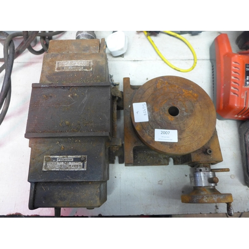 2007 - Engineering turntable and 240V magnetic vice - transformer failed electrical safety test due to dama... 