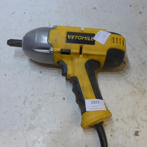 2022 - Vetomile 240v impact driver