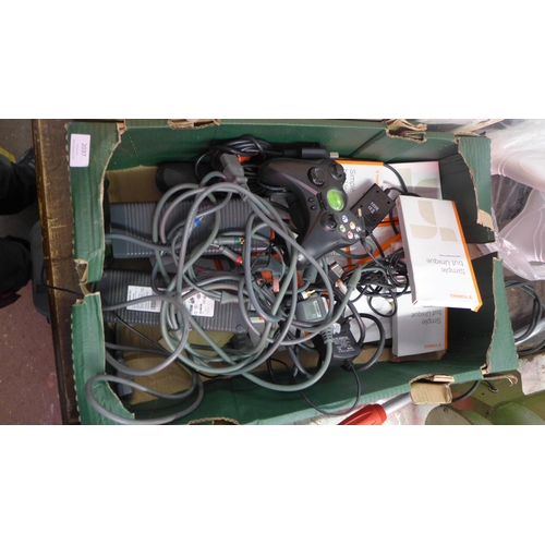 2037 - PS1, three XBox 360 consoles, Bose speakers, poker set, dartboard case and other electrical items