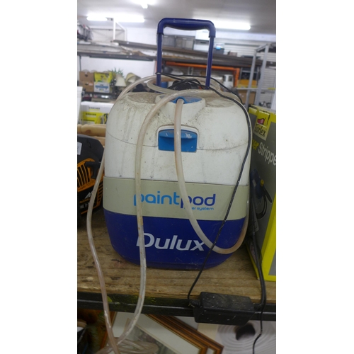 2076 - Dulux Paint Pod with Earlex wallpaper stripper and steam cleaner