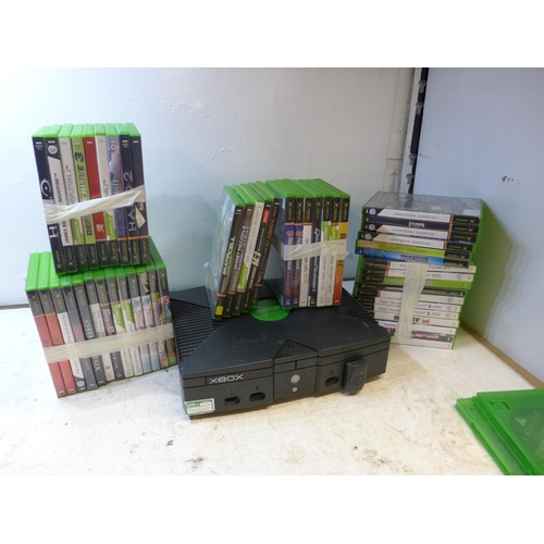 2248 - Original Xbox games and console and Xbox One games