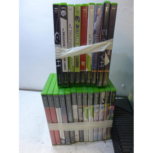 2248 - Original Xbox games and console and Xbox One games