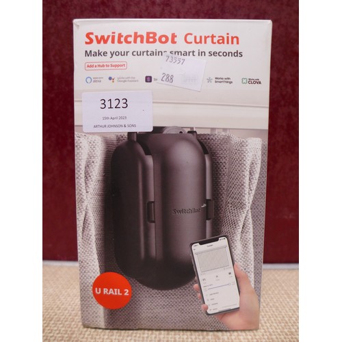 3123 - Switch Bot Smarthome Curtain Control Model: W0701600 (288-802)  * This lot is subject to vat