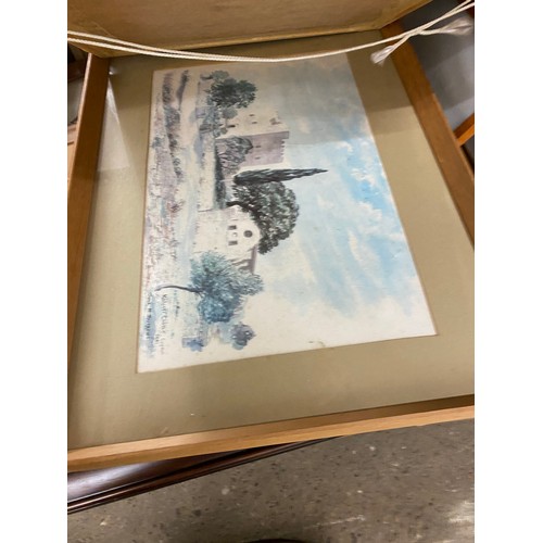 2079 - Large quantity of framed prints