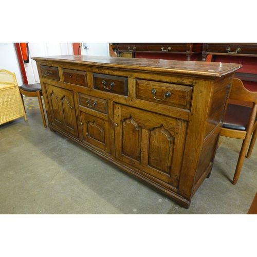 101 - A George II style oak dresser