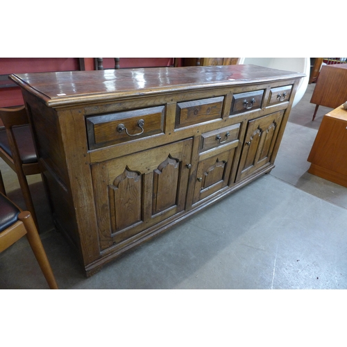 101 - A George II style oak dresser