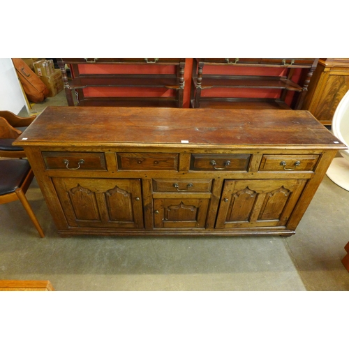 101 - A George II style oak dresser