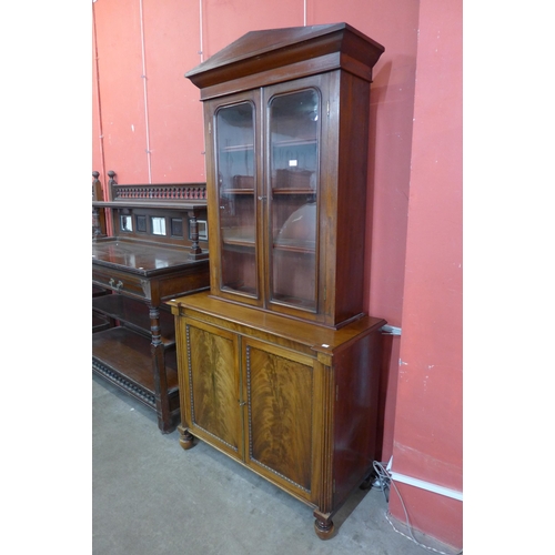 13 - A George IV mahogany bookcase