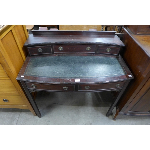 150 - An Edward VII mahogany lady's writing desk