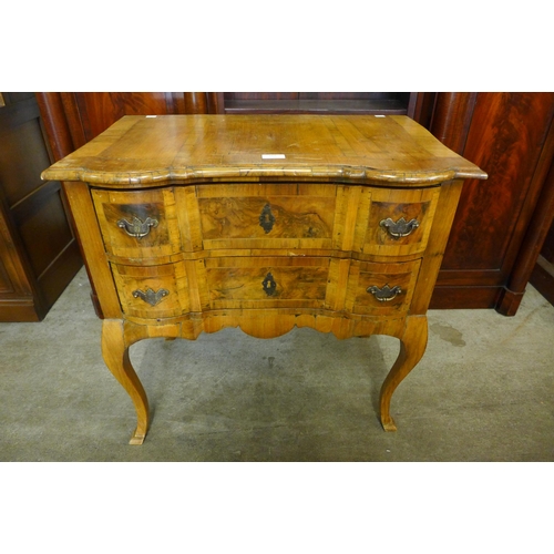 161 - A small 19th Century Italian walnut commode