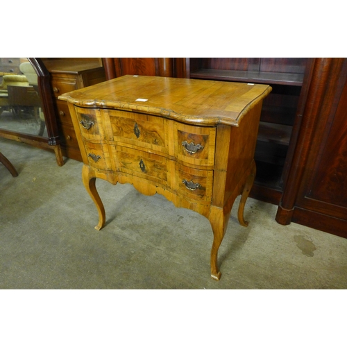 161 - A small 19th Century Italian walnut commode