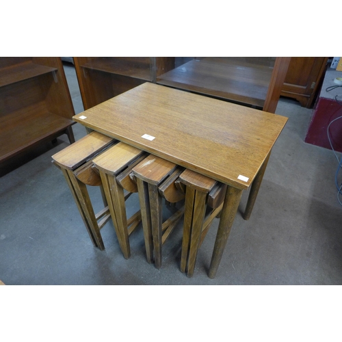 20 - A Paul Hundevad teak nest teak of tables