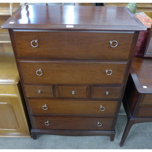 205 - A Stag Minstrel mahogany chest of drawers