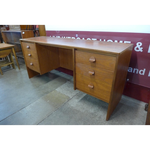 23 - A Stag Cantata teak desk