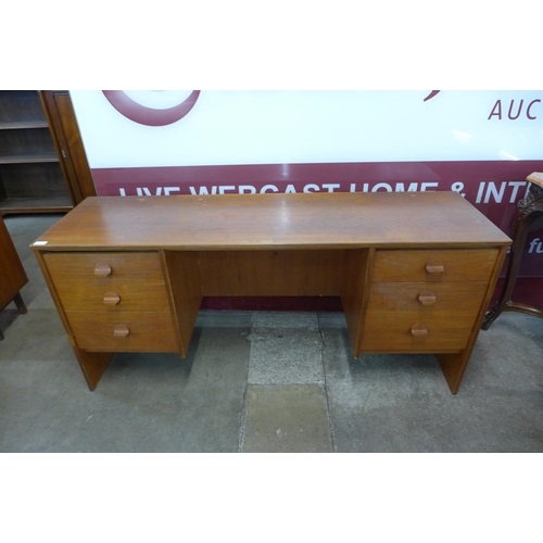 23 - A Stag Cantata teak desk