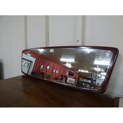 26A - A teak framed mirror