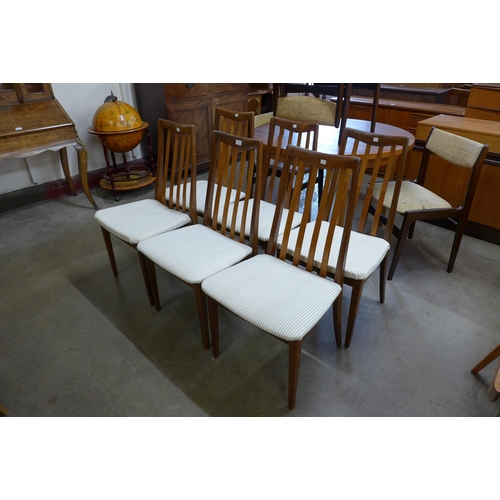 29 - A set of six G-Plan Fresco teak dining chairs