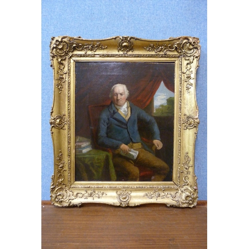 295 - English School (19th Century), portrait of William Fullerton Elphinstone, 1740-1834, Chairman of the... 