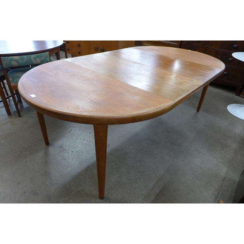 48 - A Danish Spottrup Stolefabrik teak extending dining table