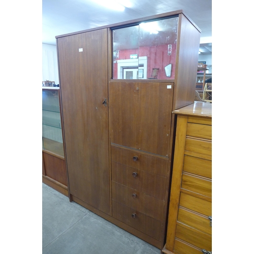 68 - An Avalon teak tallboy