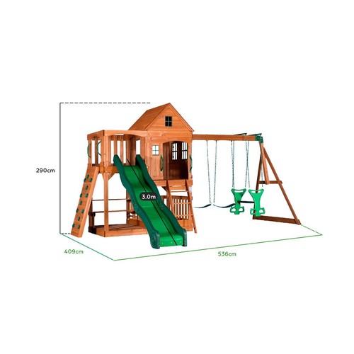 32 - Byd Hillcrest Playcentre Swing Set, Original RRP - £816.66 + VAT (4157-1) *This lot is subject to VA... 