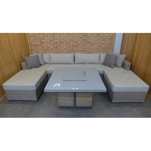 29 - Agio Westwood 4Pc Woven Sectional Fire Set,original RRP £2499.99 + VAT (4154 -4) *This lot is subjec... 