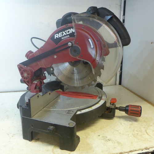 2002 - Rexon M2500A chop saw - W Disc size 255-30mm, 1800W, 220-240V