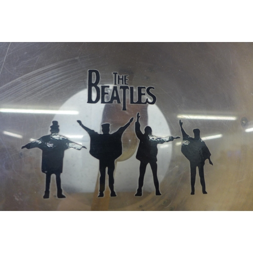 2197 - Upcycled Beatles drum light