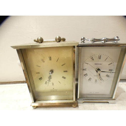 2209 - Box of carriage clocks and others (7)